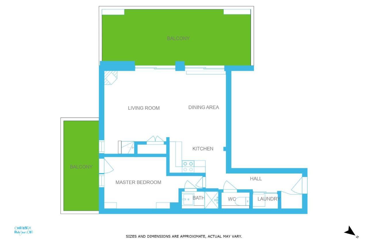 Parc Du Mont Blanc 12 Appt - Chamonix All Year Exterior photo